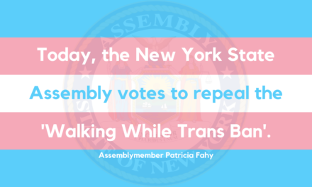 New York State Assembly to Repeal ‘Walking While Trans Ban’ Today